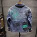 Men's Clothing Slim-Fit Denim Jacket – Korean Streetwear Coat For Men (Blue, M-XXXXL) Hot-selling_mkmklike.com