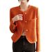 Women's Clothing Early spring fashion colors wool jacket tweed jacket _mkmklike.com