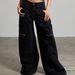 High-Waisted Wide-Leg Jeans For Women – Vintage Washed Black Denim With Zip Pockets (XS-L, Street Chic & Office Ready)_mkmklike.com