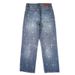Men's Clothing Trendy Washed Printed Straight Jeans For Men Slightly Loose And Comfortable American Style Autumn And Winter Long Pants For Men_mkmklike.com
