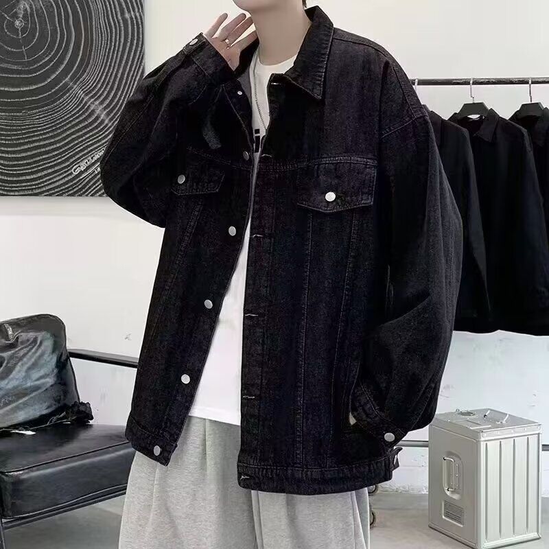 Men's Clothing Vibe High Grade Cat Claw Fashion Niche High End Denim Jacket Men's Handsome High Street Retro Jacket Trend_mkmklike.com