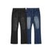 Men Fashion Bell Bottom Casual Jeans Male Retro Gray Lines Denim Pants Baggy Designer Straight High Street Denim Trousers_mkmklike.com