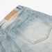 American Washed Denim Wide-Leg Scimitar Men's Trousers Cleanfit Trendy Distressed Loose Arc Pants_mkmklike.com