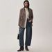 Women's High-Waisted Flared Jeans | Vintage Washed Denim | Loose Fit Wide Leg Pants For Everyday Comfort_mkmklike.com