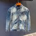 Men's Retro Denim Jacket With Stand Collar & Zipper - Stylish Biker Coat For Spring & Autumn - Streetwear Fashion_mkmklike.com