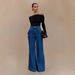 Women's Loose Fit Wide Leg Jeans Casual Fashion Cotton Denim Spring/Autumn Regular Size_mkmklike.com