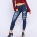 Women's Pants Slim Fit Fashion Casual Denims Jeans_mkmklike.com