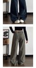 Vintage Washed Jeans – Distressed Patchwork Relaxed Fit Wide-Leg Pants (Bronze Brown, S-3XL, Unisex)_mkmklike.com
