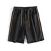 2025 Summer Denim Shorts Men's Loose Straight Five-point Pants Trendy Brand Ins Korean Version Trendy Versatile Casual Pants_mkmklike.com