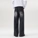 Men's Retro Jeans Korean High Street Hip-Hop Loose Straight Leg Width Leg Pants Y2k Fashion Baggy Pants Street Clothing 4 Colors_mkmklike.com