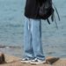 Men's Clothing Classic American Vintage Straight-Leg Jeans For Men – Relaxed Fit Comfortable Cotton Denim Pants With Adjustable Waist_mkmklike.com