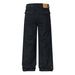 Men's Wide Leg Jeans Trendy Leopard Print Washed High End Design Loose Fit Casual Denim_mkmklike.com