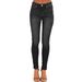 Slimming Effectiveness Women's Jeans High Waist Elastic Casual Long Pants Washed Out Slim Fit Denim Trousers For Ladies_mkmklike.com