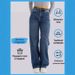 Women's Wide-Leg Jeans – High Waist Flared Denim Pants – Fashion Stretch Cotton Trousers_mkmklike.com