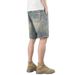 Summer New Style Men's Denim Shorts Thin Loose Fit Korean Trendy High Street Five Point Pants_mkmklike.com