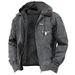 2025 New Cross-Border European And American Men's Casual Retro Hooded Zipper Trendy Versatile Jacket For Youth_mkmklike.com