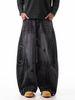 Versatile Relaxed Trendy Harajuku Style Japanese Inspired Denim Jeans Midweight Skinny Wide Leg Cotton mid Waist Long Fashionable Washed White_mkmklike.com