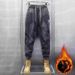 Men's Slim Fit Stretch Jeans Autumn/Winter Versatile Casual Pants Jogger Harem Style Mid Waist Long Softener Machine Washable_mkmklike.com