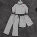 Men's Clothing Hip-Hop Trendy Set Straight Leg Joggers And Hooded Tops In Two Or Three-Piece Options For Men_mkmklike.com