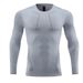 Men's Clothing Long-Sleeved Tights Men's Sports t-Shirt Fitness Breathable Quick-Drying Running Training Suit Basketball Long Sleeves_mkmklike.com