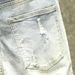 Men's Clothing Thin Distressed Slim Jeans For Men Summer Personality Small Feet Casual Beggar Pants_mkmklike.com