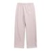 Men's Clothing Relaxed Fit Washed Jogger Pants With Elastic Waist, Wide Leg & Droopy Style For Casual Wear - Black, Light Grey, Rose Red, Dark Brown_mkmklike.com