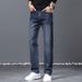 2026 Autumn/Winter New Foreign Trade Brand Men's Jeans, Business Loose Straight High-Waisted Cotton Casual Trendy Pants_mkmklike.com