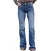 Relaxed Fit Embroidered Jeans For Women – Wide-Leg Comfort Denim With Artisan Back Pocket Detailing (Blue, S-2XL)_mkmklike.com
