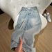 2027 Spring Autumn Fashion European-USA Style Jeans Women Polyester High Waist Starry Sky Hot Diamond Straight Type Wide Leg Washed Denim Pants S-4XL_mkmklike.com