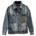 Men's Clothing Retro Heavy Embroidery Pocket Washed Denim Jacket Workwear Jacket Men_mkmklike.com