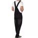 American Retro Design Denim Overalls Men's Straight Leg Loose Workwear Jumpsuit_mkmklike.com
