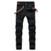 Men's White Jeans Fashion Hip Hop Ripped Thin Men's Denim Pants Slim Fit Stretch Distressed Zip Men's Jean Pants High Quality_mkmklike.com