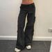 American-style Distressed Denim Jeans With Multiple Pockets, Versatile Workwear Pants, Low-waisted Solid Color Loose_mkmklike.com