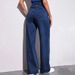 Korean Chic Autumn And Winter Niche Style High-waisted Buttoned Versatile Slimming Frayed Wide-leg Pants Straight-leg_mkmklike.com