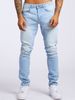 Suitable For All Seasons New Men's Trendy Black Slim Fit High Waist Skinny Jeans_mkmklike.com