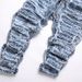 Men's Ripped Slim Straight Jeans – Distressed Washed Denim With Artistic Paint Splatter & Stretch Comfort (28-38, Blue)_mkmklike.com