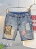 Men's Slim Fit Denim Shorts Mid-Length Casual Five Point Pants Thin American Style Plus Size Summer Shorts_mkmklike.com