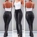 Women's Clothing Split Flared High Waist Jeans Women's Trousers_mkmklike.com