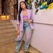 Women's Clothing Women's Trendy Blush Straight Leg Washed Jeans Fashionable For Formal & Casual For Women_mkmklike.com