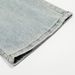 Punk Washed White Straight-Leg Jeans For Men, Trendy Brand, Faded And Distressed, Clean Fit, Versatile Casual_mkmklike.com
