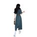 Waist Cinched Denim Dress For Women, Summer New Style, French Luxury, Small Stature, Temperament, Long Skirt_mkmklike.com