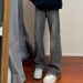 Men's Clothing High Street Retro Stitching Split Straight Jeans Men's Loose Slim All Match Casual Ins Trendy Trousers_mkmklike.com