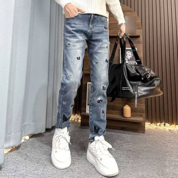 Unisex Relaxed-Fit Straight-Leg Jeans – Japanese-Inspired Minimalist Denim For Casual & Streetwear Outfits_mkmklike.com