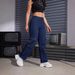 Women's High Waist Cargo Jeans – Vintage Washed Denim Pants With Utility Pockets (90% Cotton, Relaxed Fit, Streetwear Style)_mkmklike.com