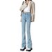Women's High-Waisted Flared Jeans – Stretchy, Slimming, & Floor-Length For Petite To Plus Size_mkmklike.com