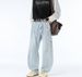 Vintage Washed High-Waisted Wide-Leg Jeans For Men & Women – Retro Loose Fit Denim Pants With Tapered Hem_mkmklike.com