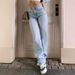 Women's High Waist Wide Leg Jeans - Soft Washed Denim Pants For Casual Comfort (Light Blue, Black) - Sizes S-2XL_mkmklike.com