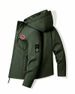 Women's Clothing New Lightweight Windproof Hooded Jacket (Spring/Autumn/Winter) – Unisex Casual Utility-Style Sports Jacket With Stylish Patterns_mkmklike.com