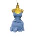 Women's Clothing Summer Elastic Waist Sexy Denim Suspender Dress Ruffled Hip Skirt Female_mkmklike.com