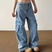 Utility Cargo Wide-Leg Jeans – High-Waisted Hip-Hop Denim Pants With Multi-Pockets For Men & Women High-Waisted Comfort_mkmklike.com